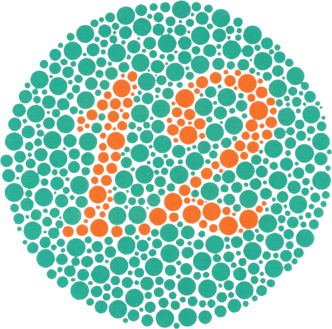 Png - Test De Ishihara 12 (1440x1440), Png Download