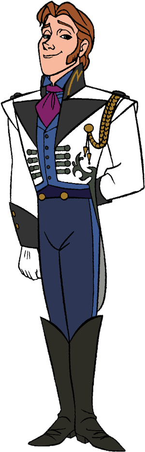 Frozen Clipart For Print Out - Hans Frozen Cartoon (350x952), Png Download