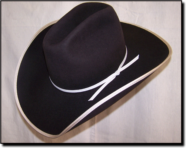 Bronco Sue 20x Black - Cowboy Hat (667x545), Png Download