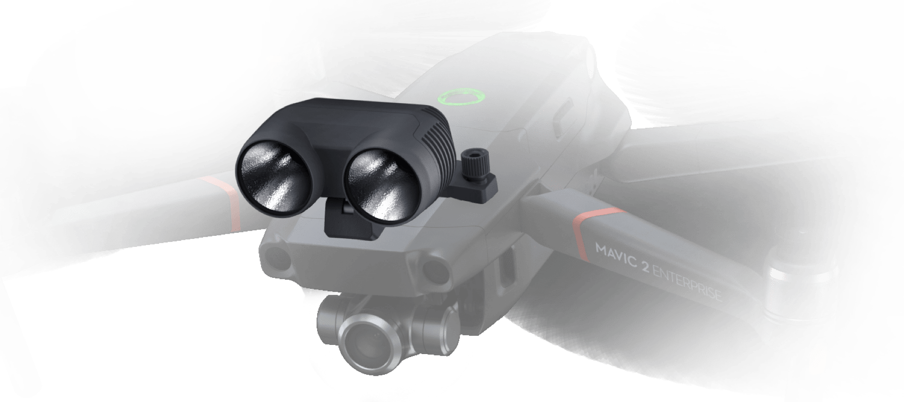 Mavic 2 Enterprise - Dji Mavic 2 (1790x796), Png Download