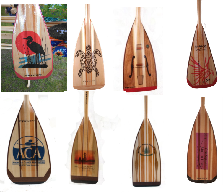 And They Can Customize Their Canoe Paddles, Too - American Canoe Association (755x655), Png Download