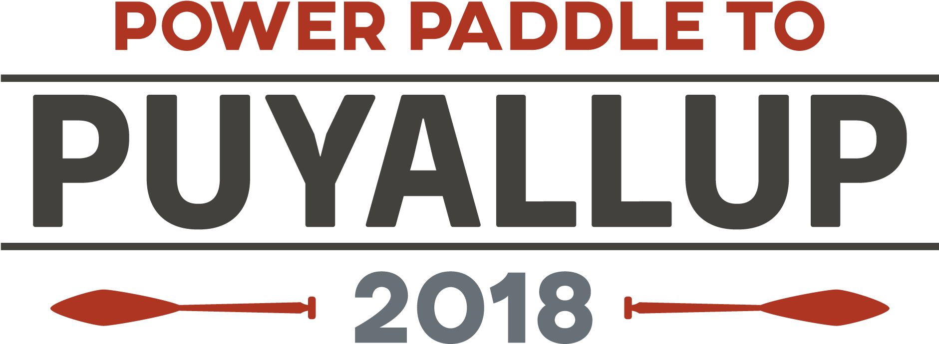 Paddle To Puyallup 2018 (1947x748), Png Download