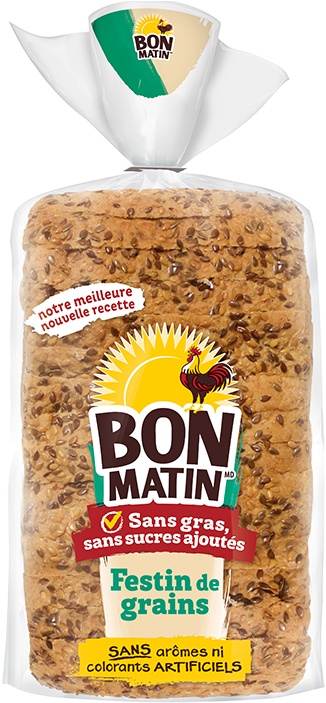 Bon Matin® Seed Lovers Bread - Bon Matin Bread (564x705), Png Download