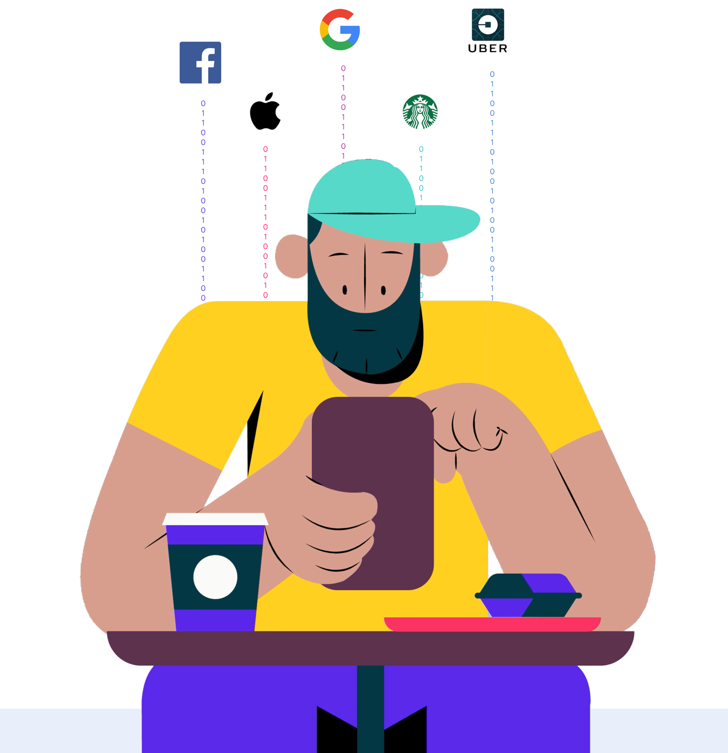 Tech And Payment Giants Monopolise This Loophole To - Cartoon (1496x1548), Png Download