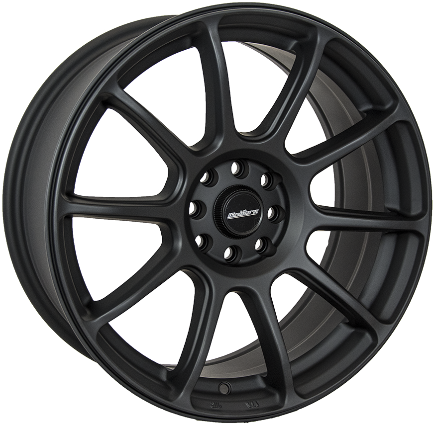 Llantas Calibre Neo Negro Mate - Sparco Trofeo Matt Black (900x890), Png Download