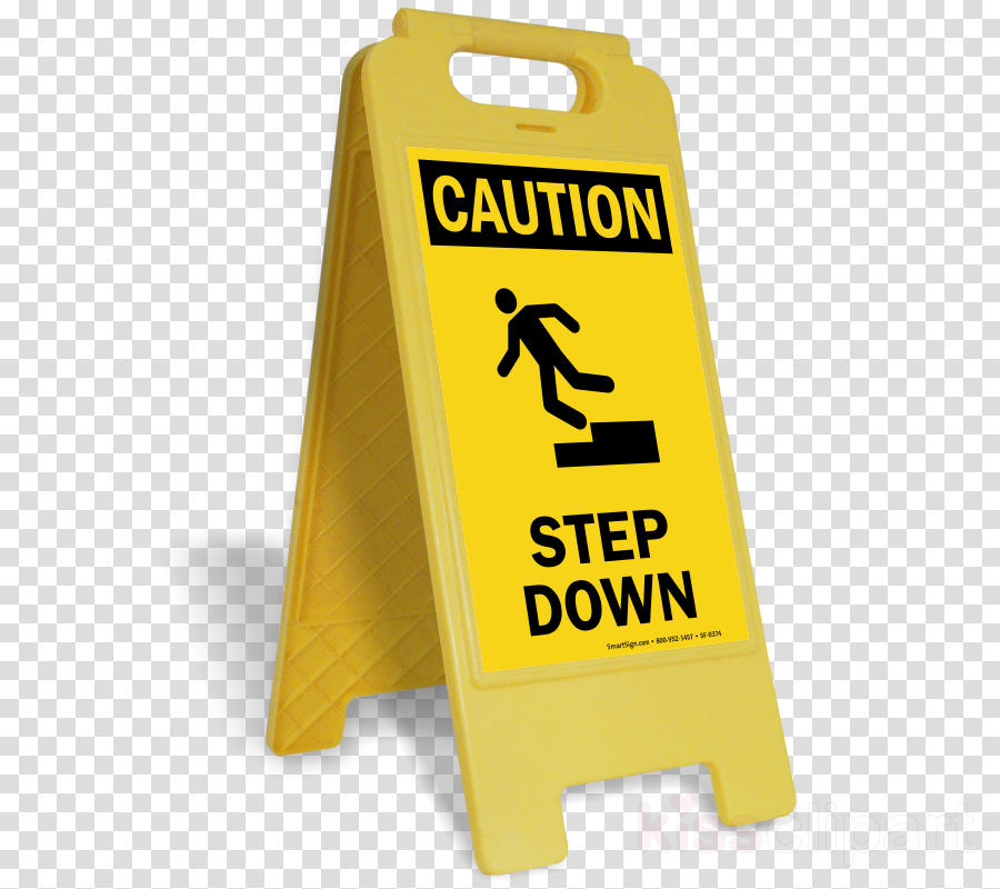 Signage Clipart Warning Sign Brand Logo - Slippery When Wet Sign (900x800), Png Download