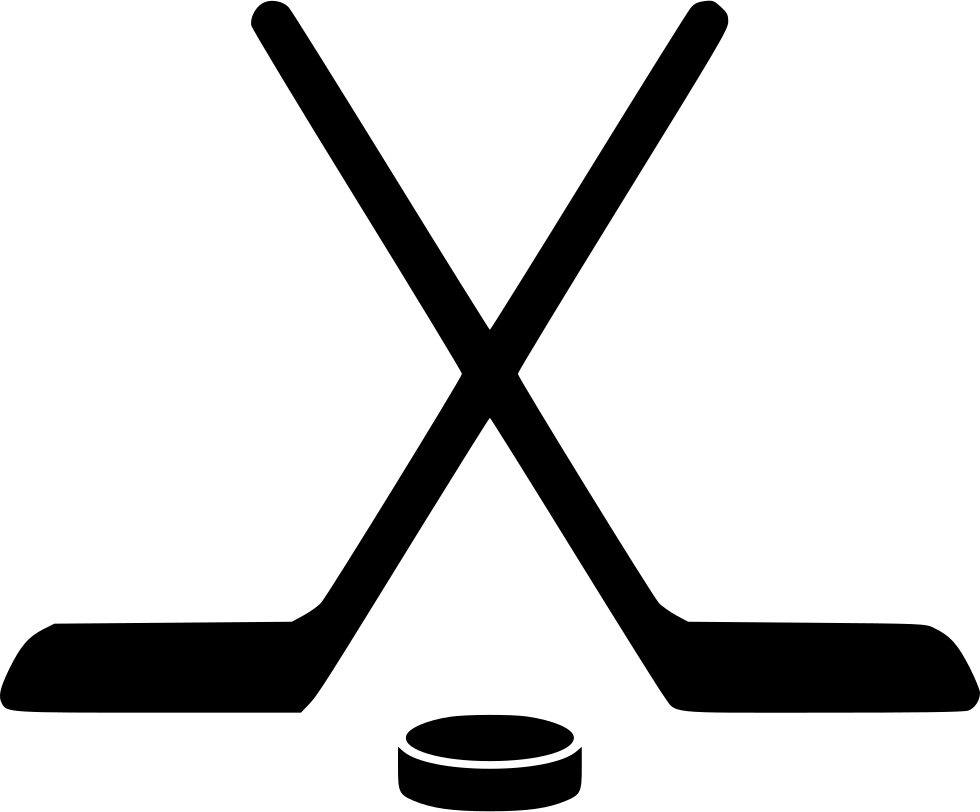Png File Svg Pluspng - Hockey Clipart Black And White (980x812), Png Download