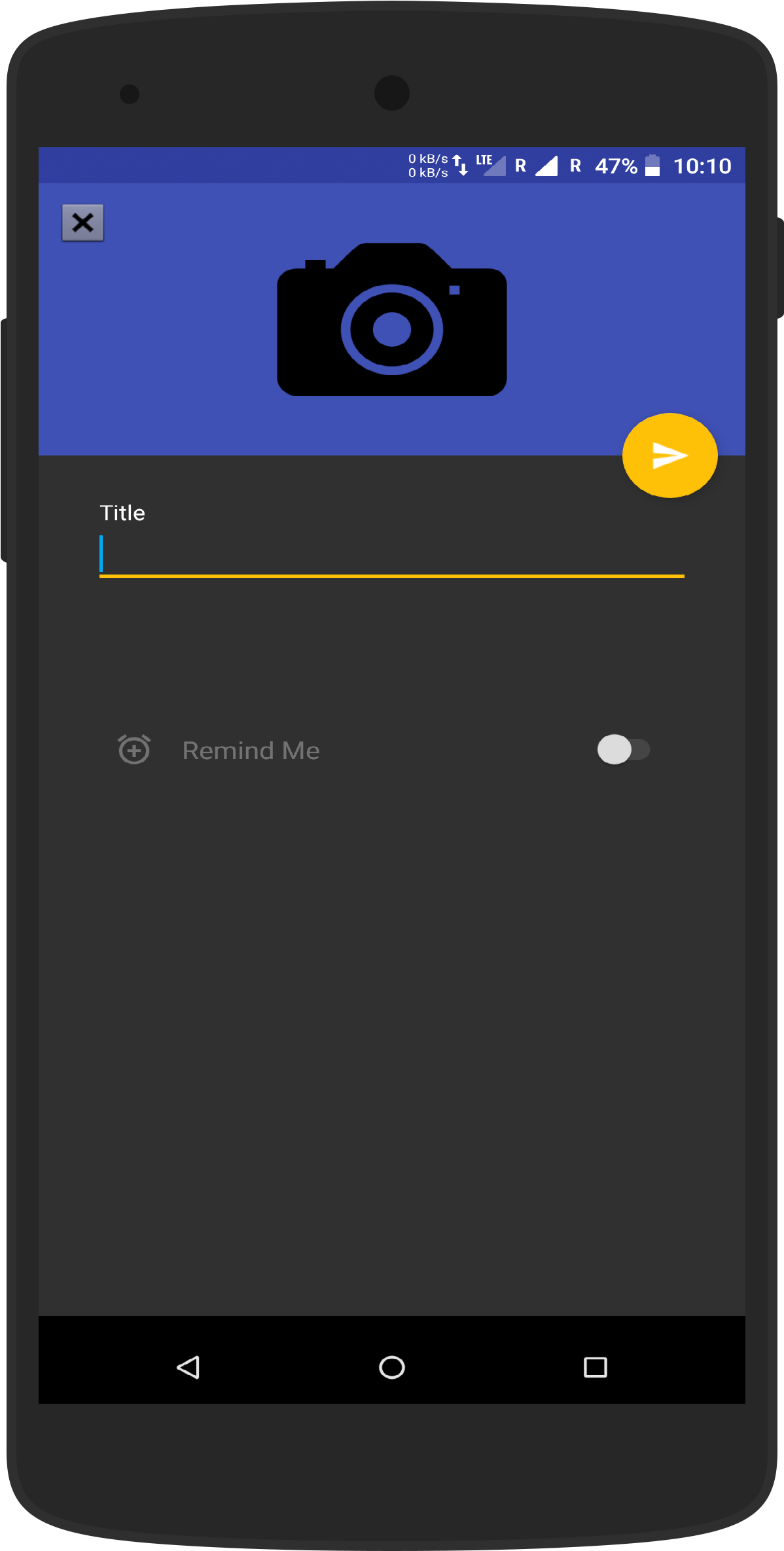 Add Reminder - Smartphone (1600x2880), Png Download