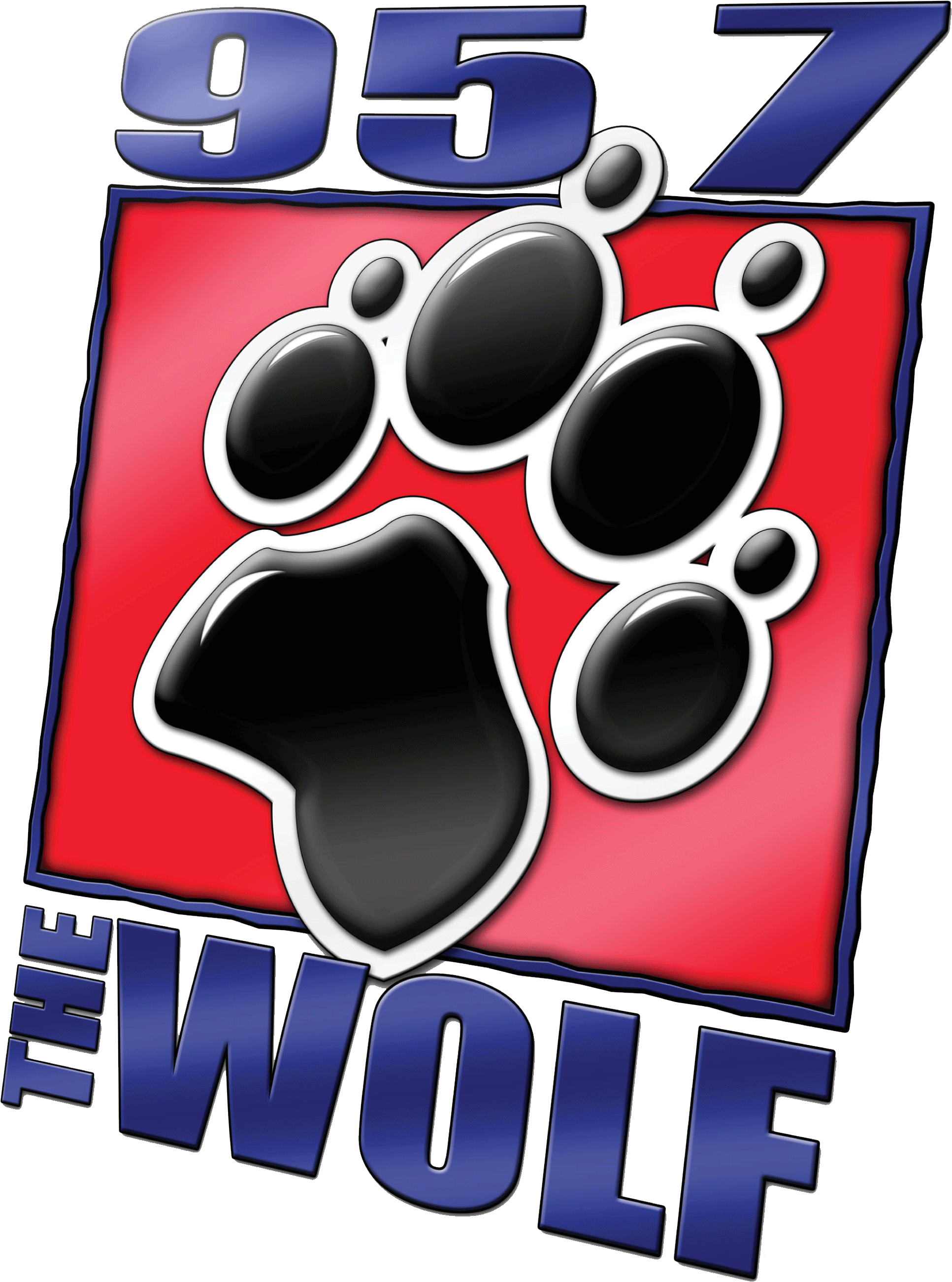 957 The Wolf - Kalf Fm (2061x2692), Png Download