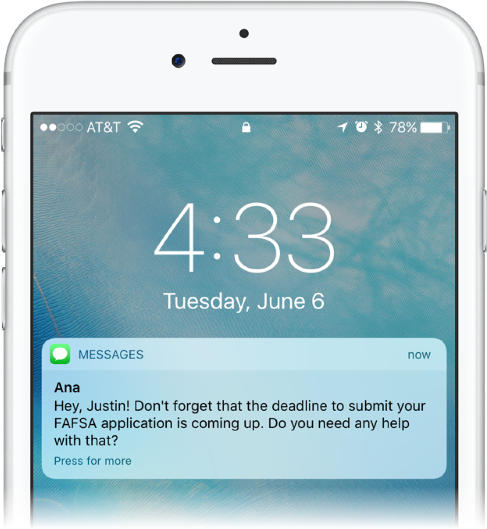 Going Beyond Simple Reminders - Iphone (1204x1072), Png Download