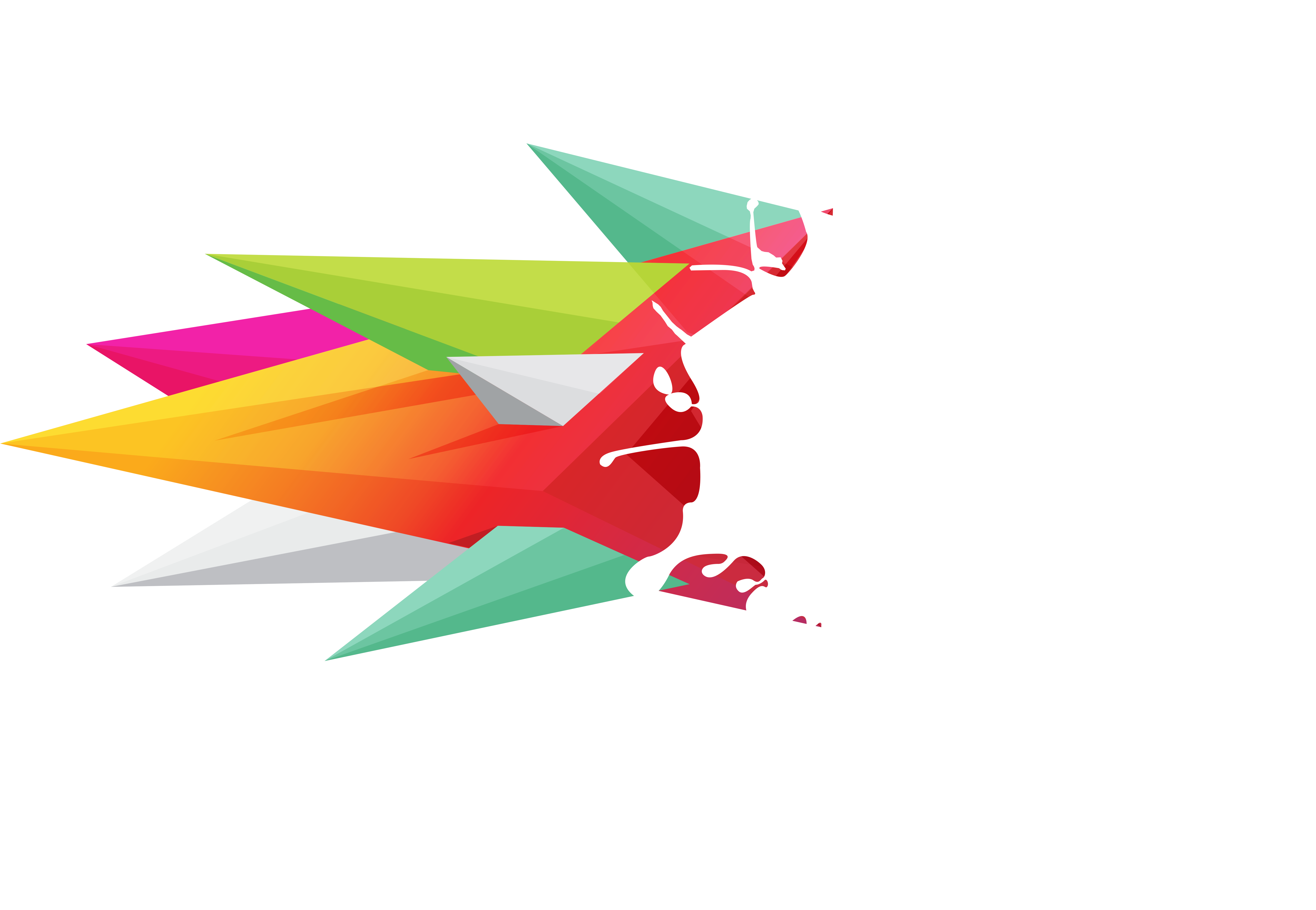 Bacardi Breezer Presents Colour In Ekurhuleni - Colorful R Logo (5687x3991), Png Download