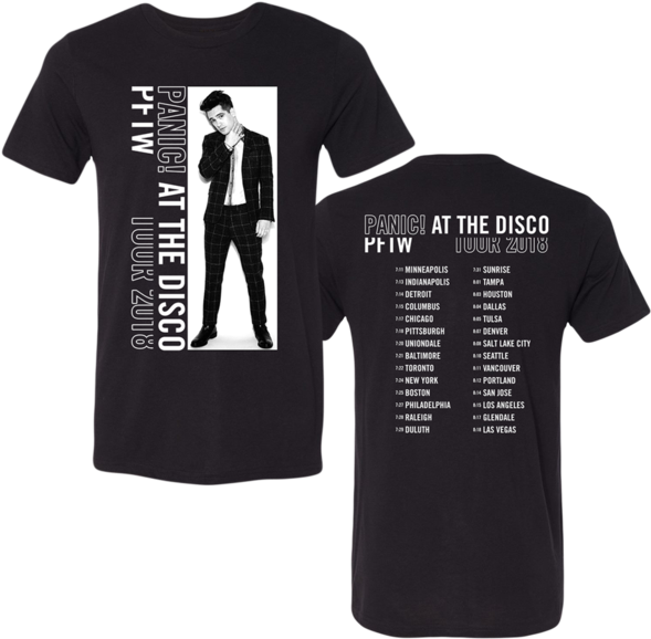 Panic At The Disco Tour Merch 2018 (600x600), Png Download
