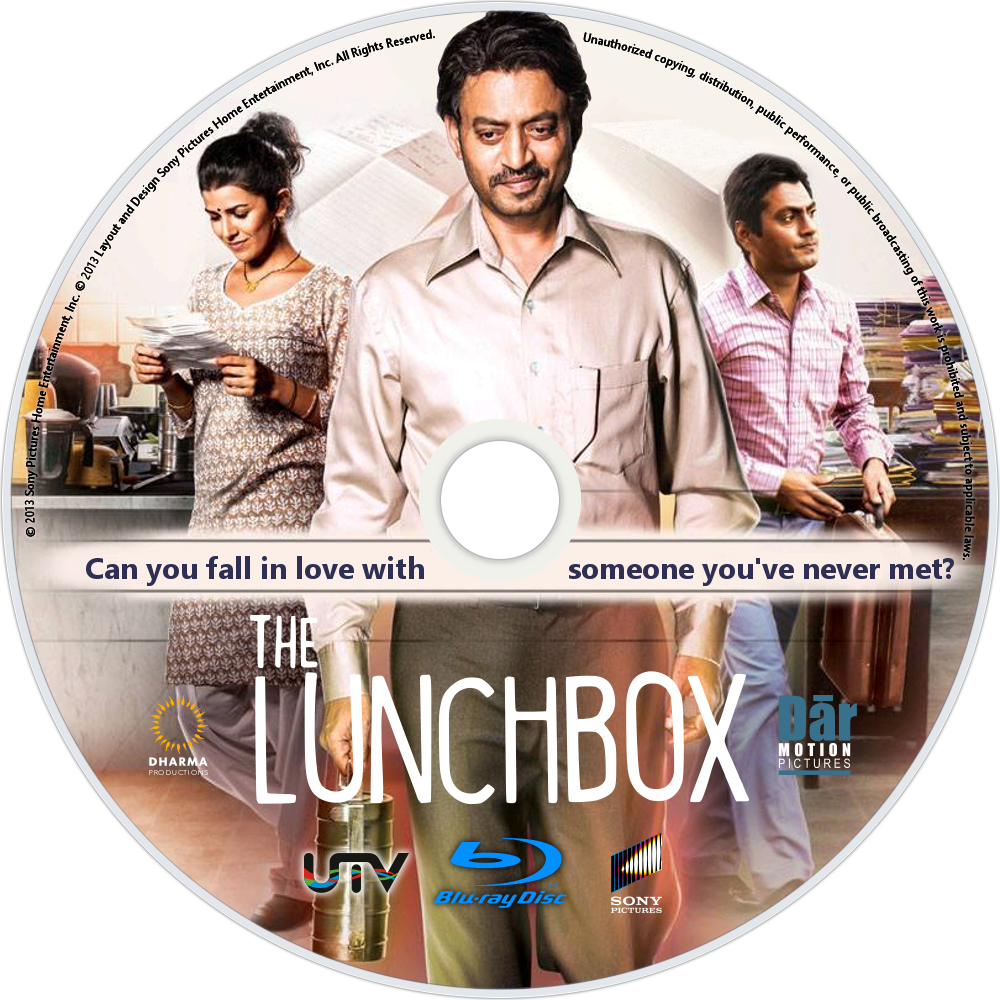 The Lunchbox Bluray Disc Image - Nawazuddin Siddiqui All Movie Poster (1000x1000), Png Download