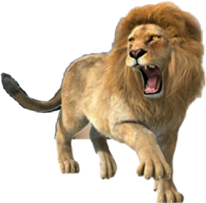 Lion Roar Roaringlion Animals Strength Power Tribeofjud (1024x1024), Png Download