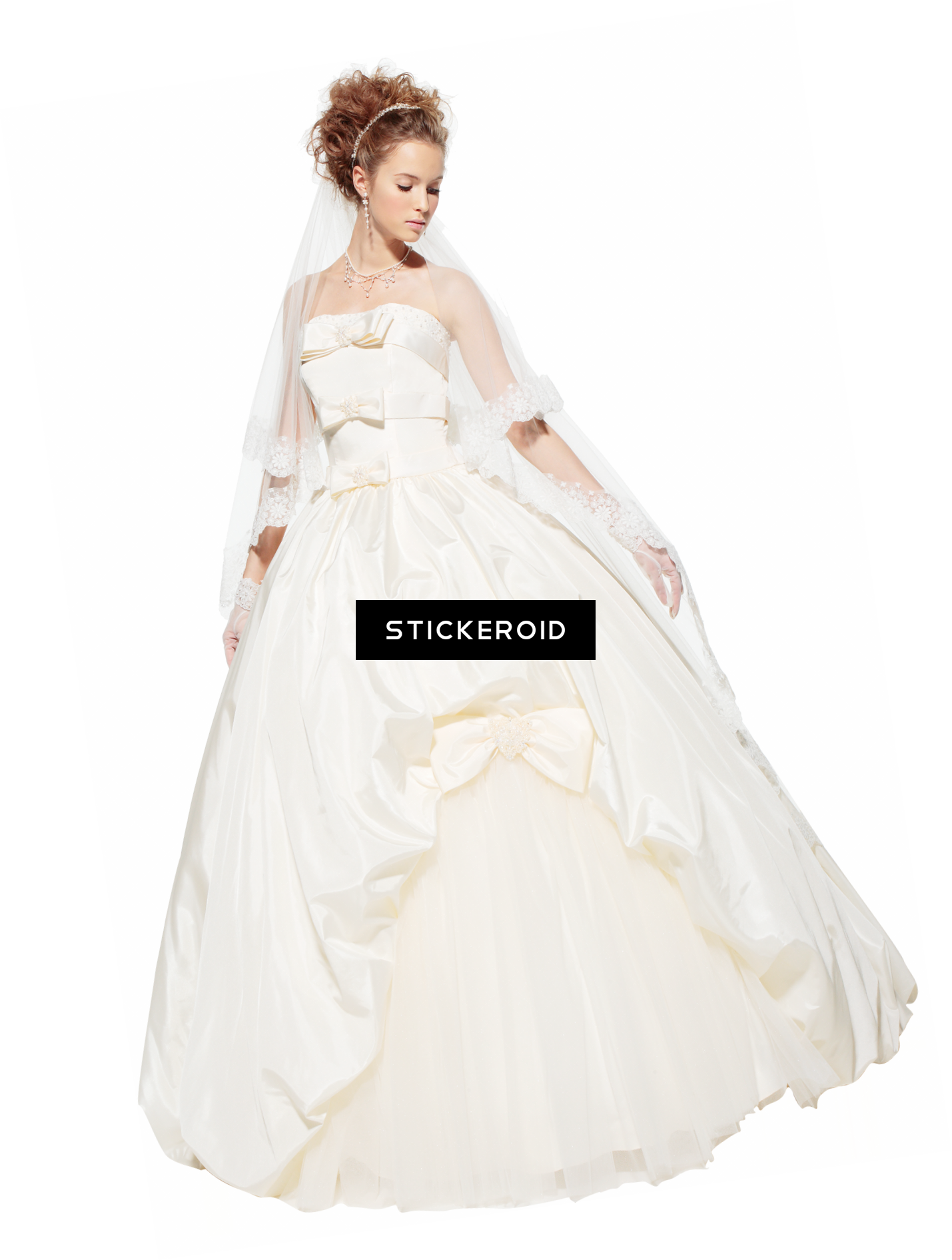 Wedding Dress - Gown (1429x1892), Png Download