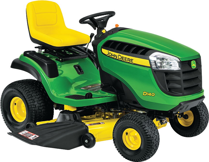 Lawn & Garden - John Deere D170 54" Riding Mower - 25 Hp (1043x709), Png Download
