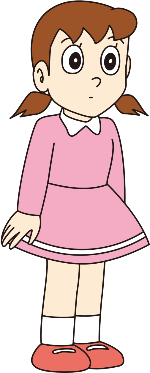 Doraemon New Png Images - Shizuka Minamoto (538x1280), Png Download