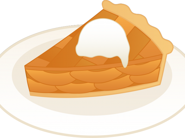Apple Pie Clipart - Drawing Of Apple Pie (640x480), Png Download