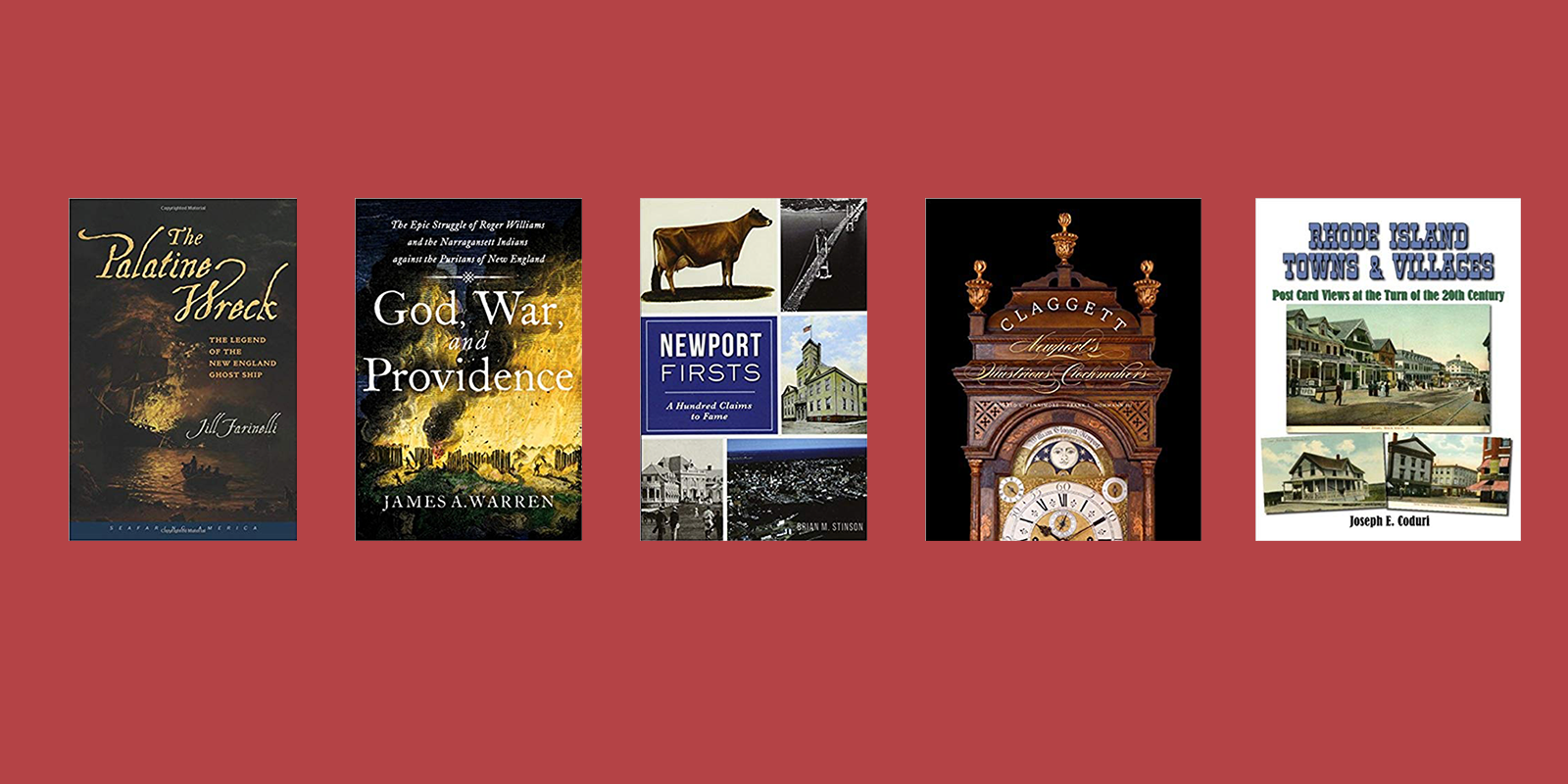 Some Recent Rhode Island History Books For Your Reading - Palatine Wreck: The Legend Of The New England Ghost (1600x800), Png Download