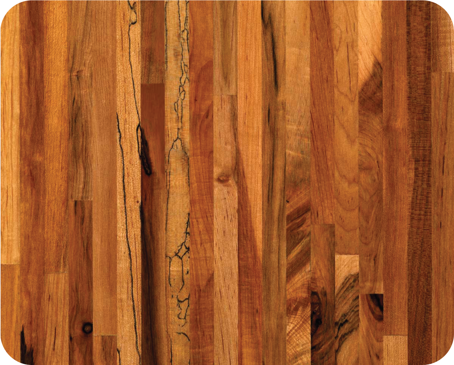 Light Wood - Butcher Block (1593x1313), Png Download
