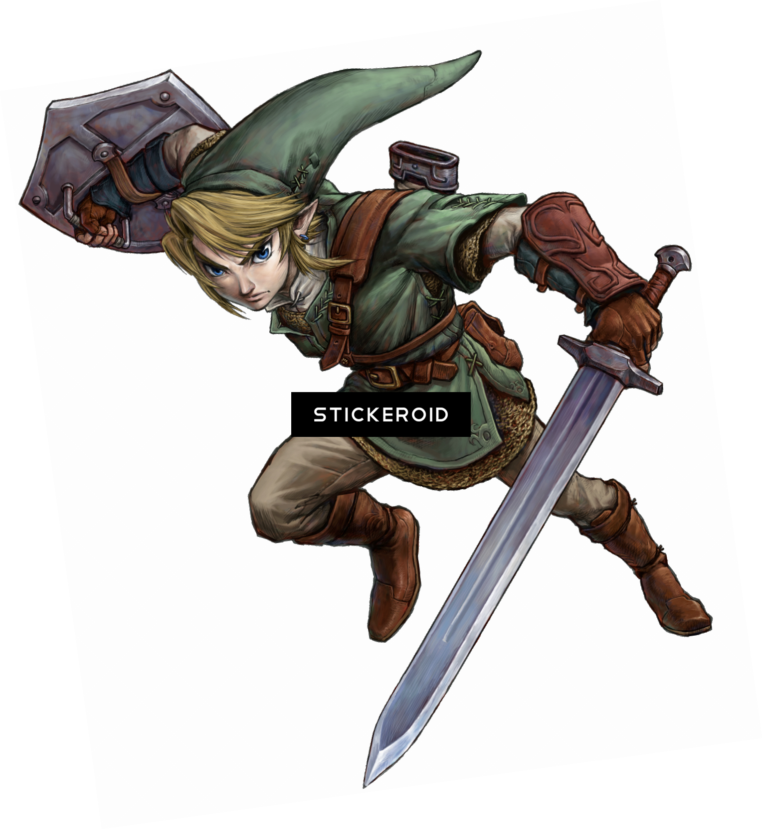 Zelda Link Legend Of The - Zelda Twilight Princess (1528x1664), Png Download