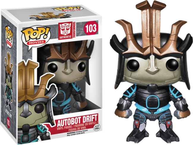 Autobot Drift Pop Vinyl Figure - Pop Funko Transformers (650x489), Png Download