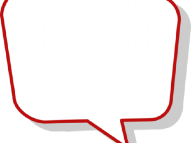 Blank Conversation Bubble - Conversation (640x480), Png Download