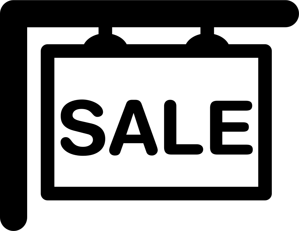 Properties Sale Sign Comments - House Sale Icon (980x758), Png Download