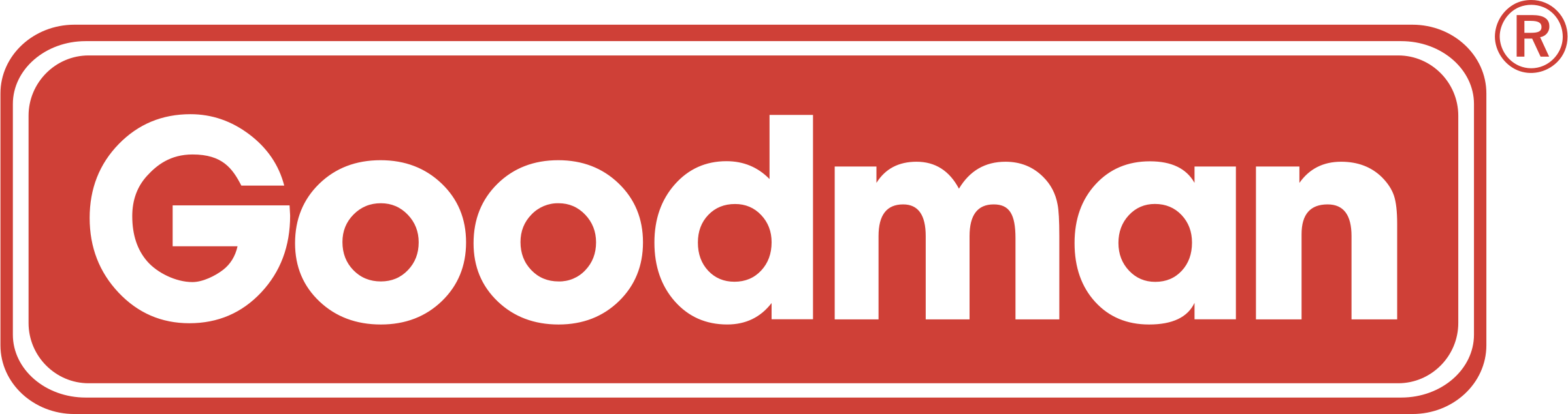 Goodman Ac 1 Logo Png Transparent - Goodman Air Conditioner Logo (2400x635), Png Download