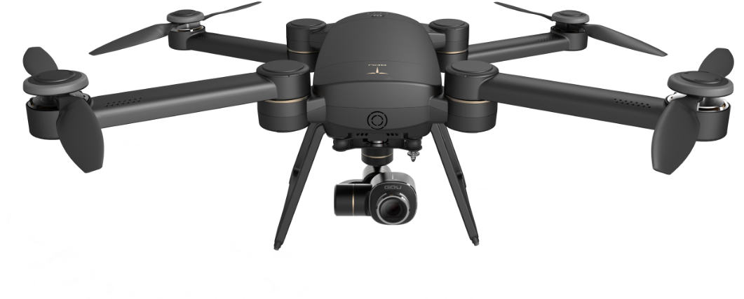 Gdu Byrd Premium - Drone Gdu (1060x496), Png Download