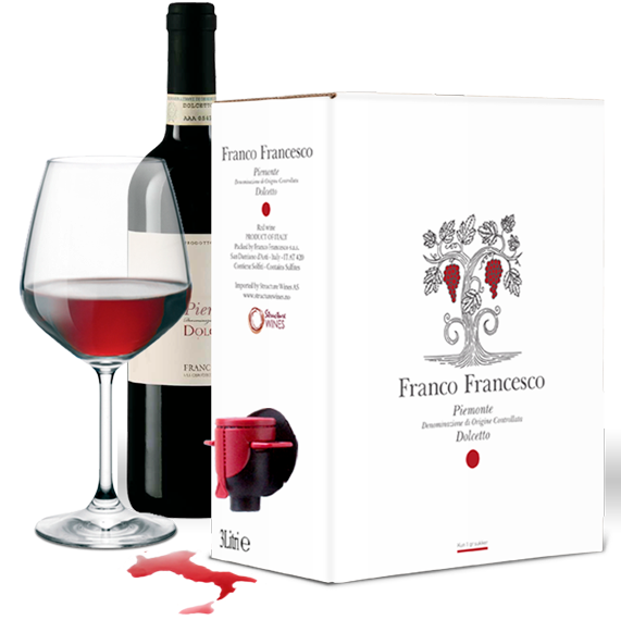 Wine Piemonte Dolcetto Doc, As In The Bottle Up To - Drink (570x600), Png Download