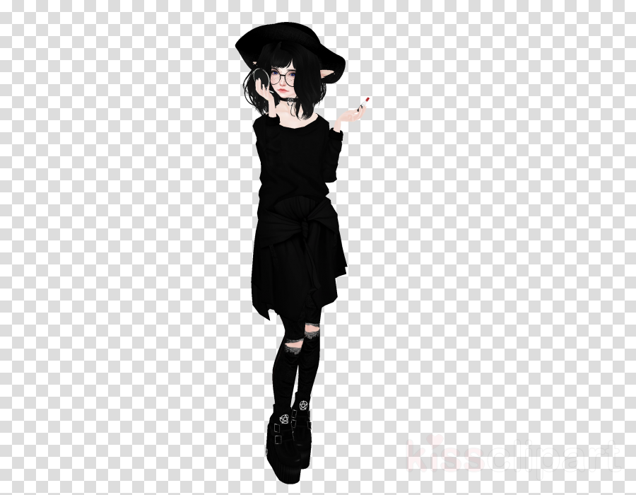 Clip Art Makeup Brushes Clipart Make-up Brushes Clip - Person Standing No Background (900x700), Png Download