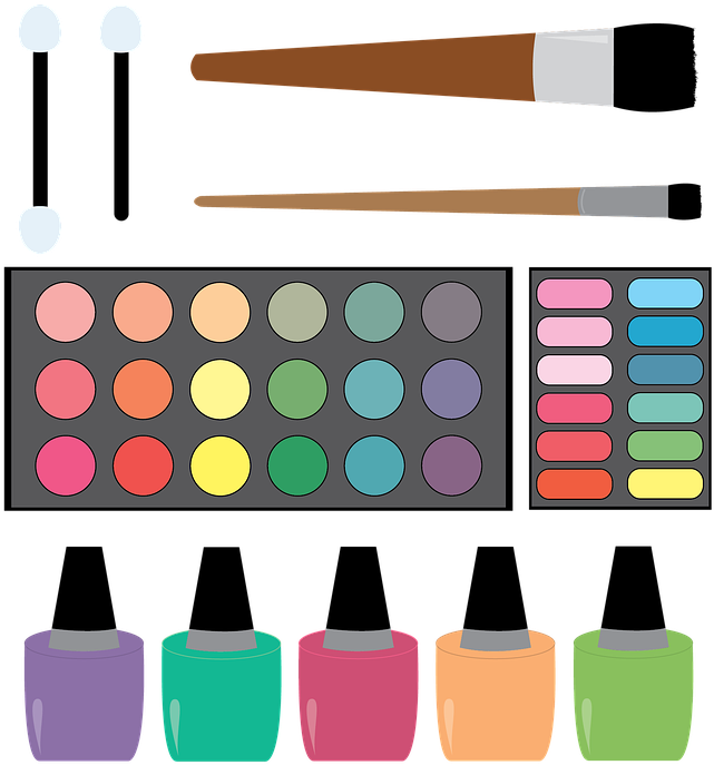 Eyeshadow Clipart Makeup Brush - Clip Art Makeup (664x720), Png Download