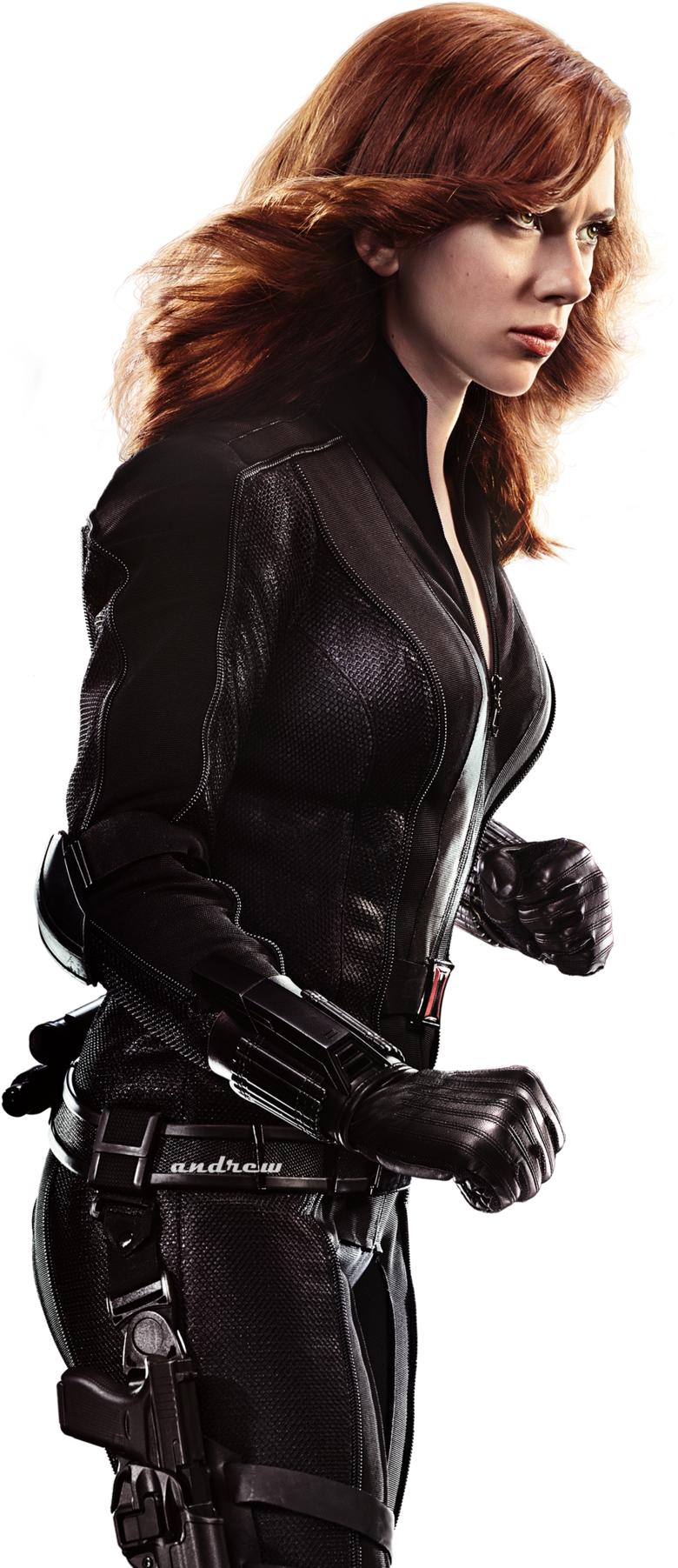 53, January 27, 2017 - Black Widow Civil War Png (800x1802), Png Download