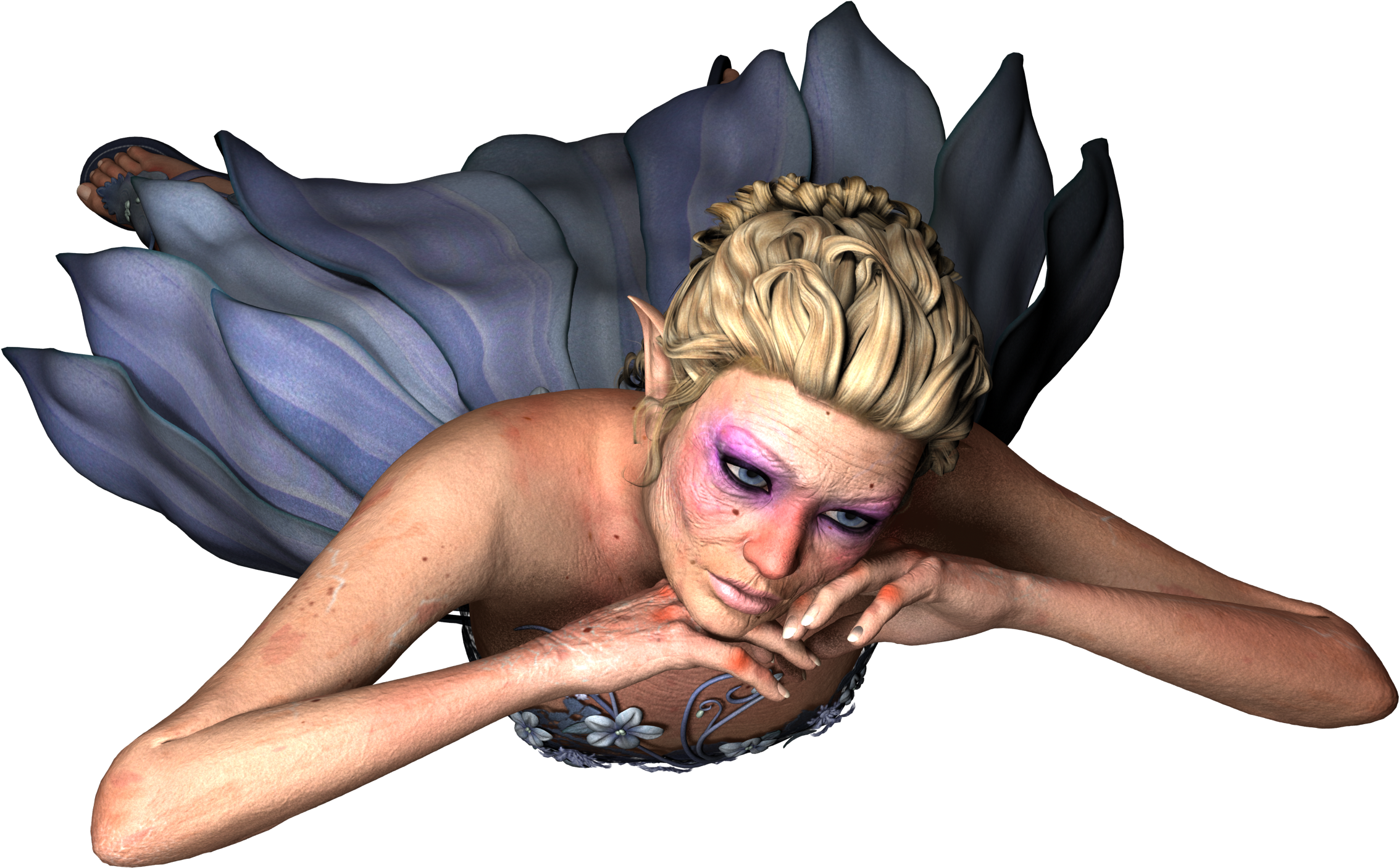 Elder Old Woman Senior Elderly 1280879 - Girl (2318x3000), Png Download