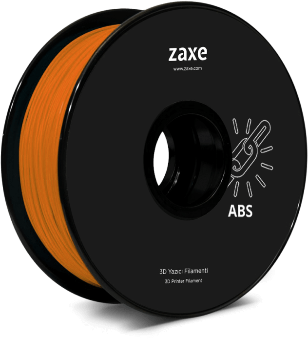 Download Zaxe Filament Abs Orange 3d Printing Filament Full Size PNG Image PNGkit