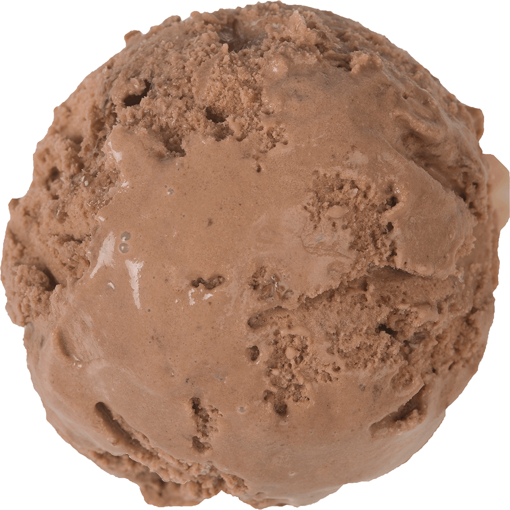 Chocolate Fudge Brownie Scoop - Fudge (1000x1000), Png Download