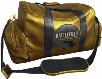 It's A Gold Battlepack Give Away, Log Into Hardline - Messenger Bag (1280x269), Png Download