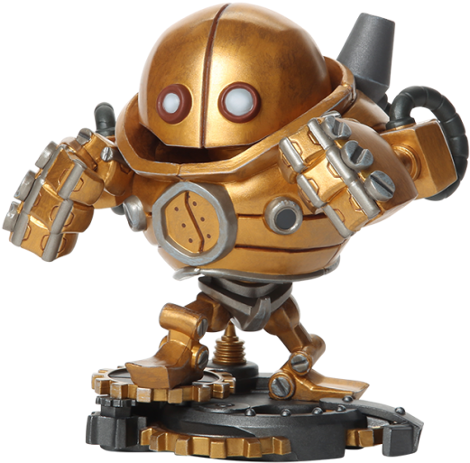 Riot Games Merch - Blitzcrank Lol Figure (570x570), Png Download