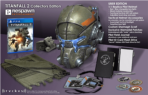 Vanguard Collector's Edition - Titanfall 2 Vanguard Srs Collector's Edition (475x425), Png Download
