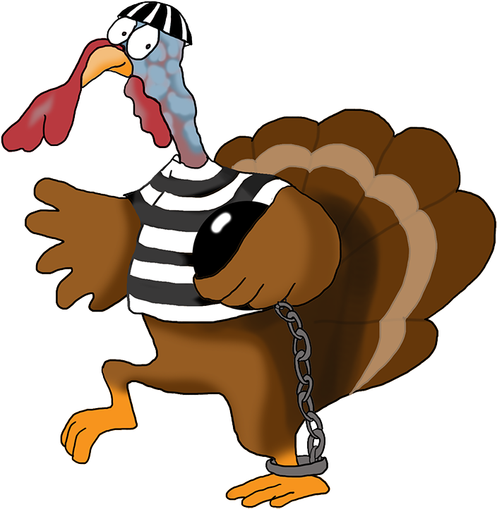 Happy Thanksgiving Clipart Graphic Freeuse Stock - Turkey Meat (744x756), Png Download