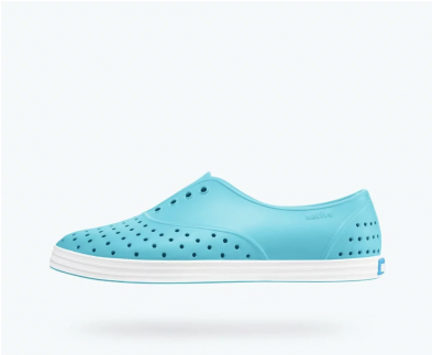 Surfer Blue/shell White - Slip-on Shoe (412x412), Png Download