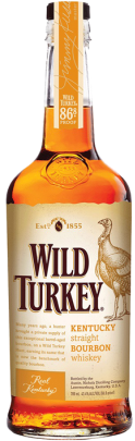 Wild Turkey Png Clip Art Free - Wild Turkey 101 Bourbon Whiskey (458x458), Png Download