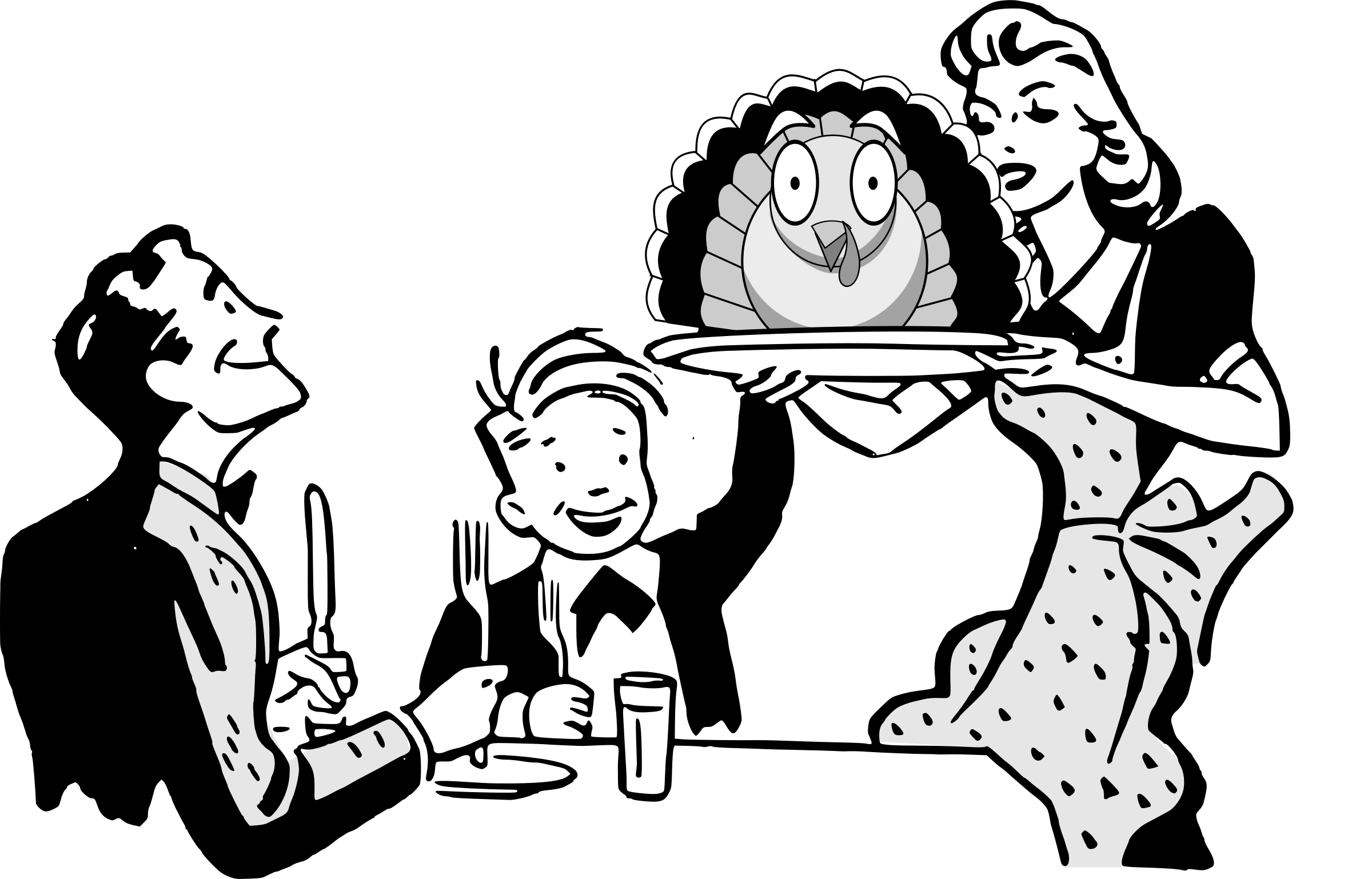 This Free Icons Png Design Of Turkey Served Under Cooked (2400x1538), Png Download