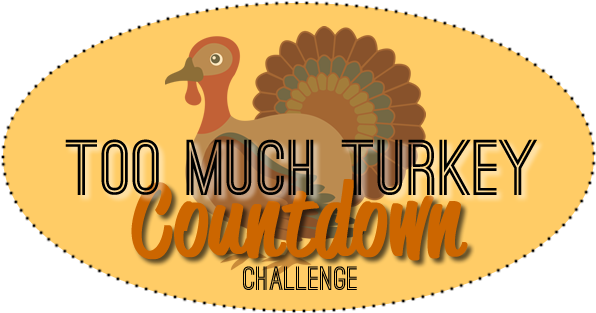 There Are 24 Days Between Now And Thanksgiving, So - Happy Thanksgiving Round Ornament (614x331), Png Download
