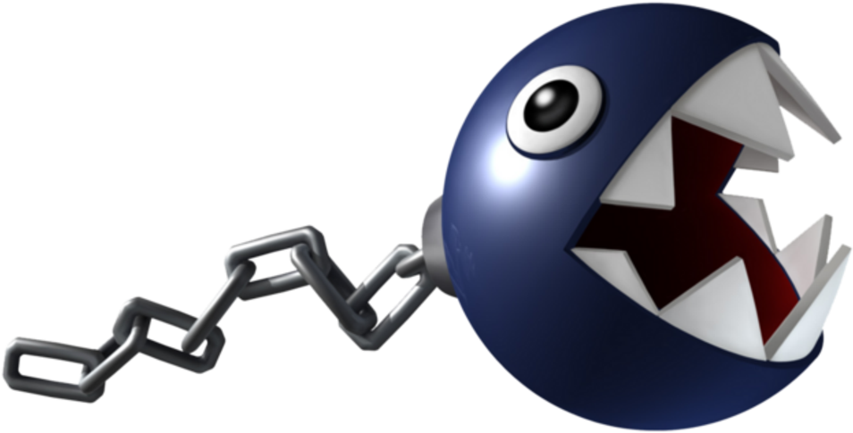Some Fell To The Mushroom Kingdom And Were Worshiped - Chain Chomp (800x425), Png Download