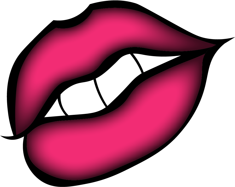 Lips Clipart Png Kiss Love Vector - Lip (1440x1440), Png Download