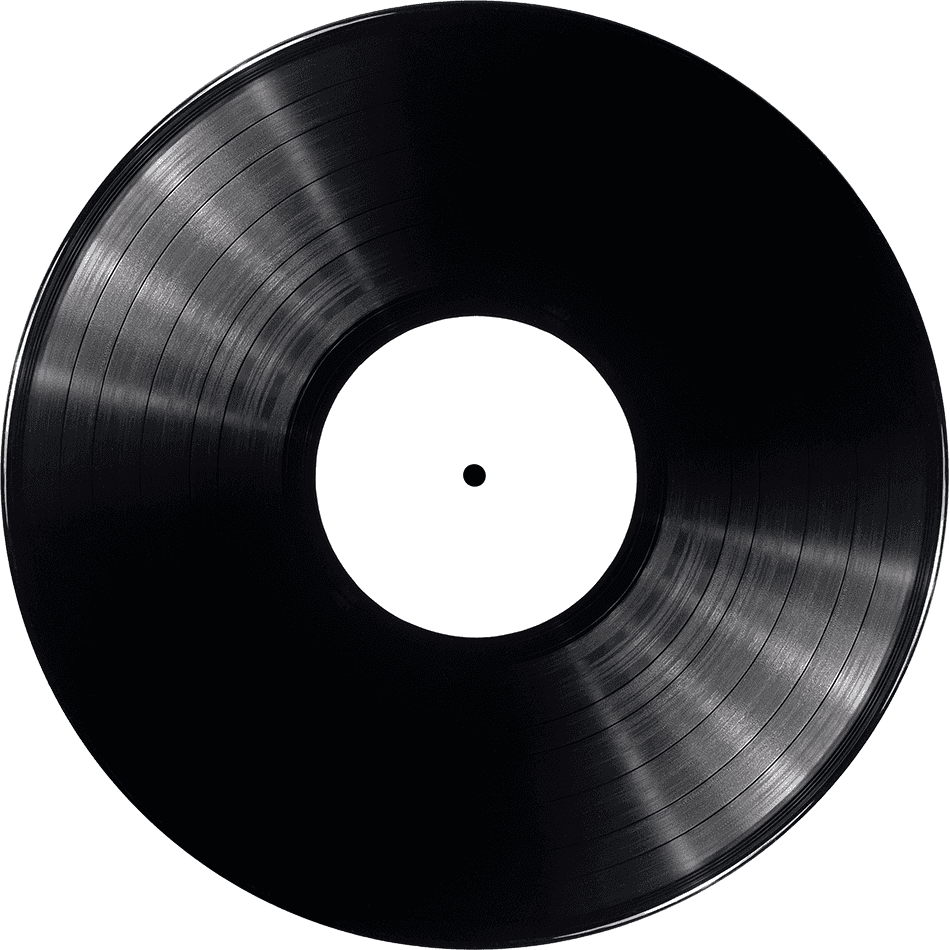 Records Vinyl Png Image Transparent Stock - Record With No Background (950x950), Png Download