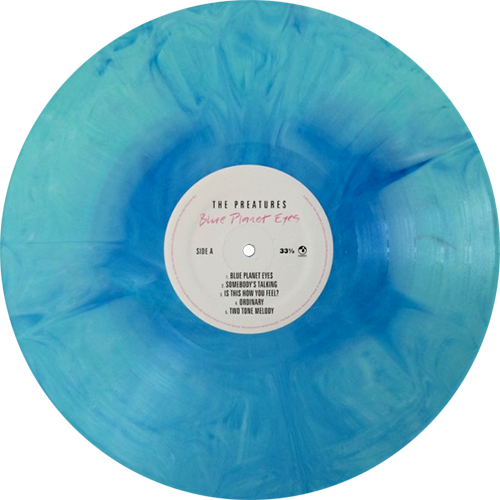 Colored Vinyl Records - Preatures Blue Planet Eyes Vinyl (500x500), Png Download