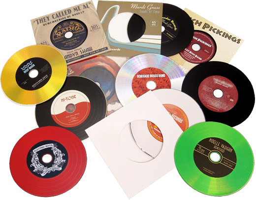 Download Vinyl Cds In Record-style Card Sleeves - Cd Vinyls - Full Size ...